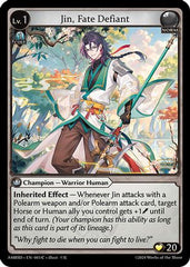 Jin, Fate Defiant (003) - Mortal Ambition Starter Decks - The Grand Archivist