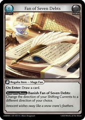 Fan of Seven Debts (011) - Mortal Ambition Starter Decks - The Grand Archivist