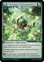 Coronal of Rejuvenation (021) - Mortal Ambition Starter Decks - The Grand Archivist
