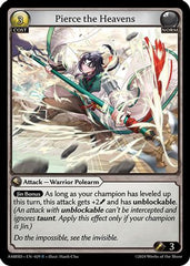Pierce the Heavens (029) - Mortal Ambition Starter Decks - The Grand Archivist