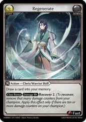 Regenerate (030) - Mortal Ambition Starter Decks