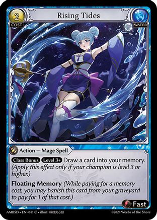 Rising Tides (041) - Mortal Ambition Starter Decks - The Grand Archivist