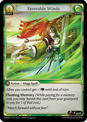 Favorable Winds (046) - Mortal Ambition Starter Decks - The Grand Archivist