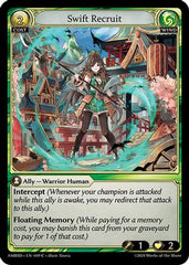 Swift Recruit (049) - Mortal Ambition Starter Decks - The Grand Archivist