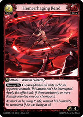 Hemorrhaging Rend (054) - Mortal Ambition Starter Decks - The Grand Archivist