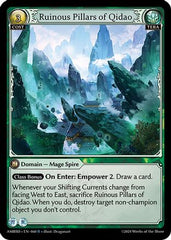 Ruinous Pillars of Qidao (060) - Mortal Ambition Starter Decks - The Grand Archivist