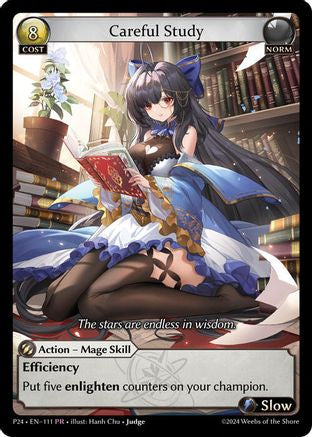 Careful Study (111) - Promotional Cards Foil - The Grand Archivist