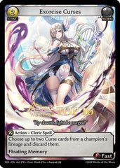 Exorcise Curses (063) - Promotional Cards Foil - The Grand Archivist