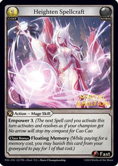 Heighten Spellcraft (122) - Promotional Cards Foil - The Grand Archivist