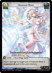 Nascent Blast (158) - Promotional Cards Foil - The Grand Archivist
