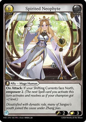 Spirited Neophyte (145) - Promotional Cards Foil - The Grand Archivist