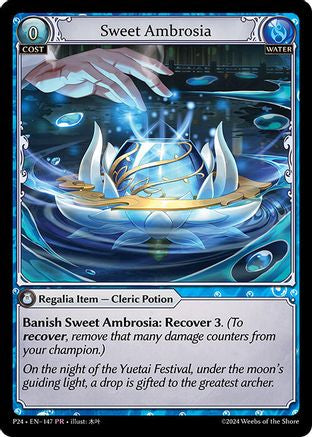 Sweet Ambrosia (147) - Promotional Cards Foil - The Grand Archivist