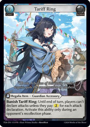 Tariff Ring (115) (115) - Promotional Cards Foil - The Grand Archivist