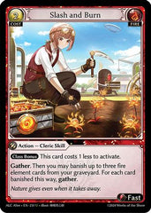 Slash and Burn (231) - Alchemical Revolution Alter Edition - The Grand Archivist