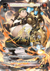 Polkhawk, Bombastic Shot (CSR) (016) - Alchemical Revolution Alter Edition Foil - The Grand Archivist