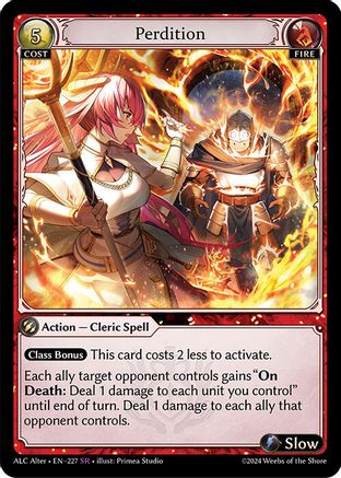 Perdition (227) - Alchemical Revolution Alter Edition - The Grand Archivist