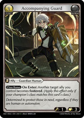 Accompanying Guard (215) - Alchemical Revolution Alter Edition - The Grand Archivist