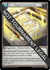 Duxal Proclamation (006) - Mortal Ambition Draft Pack