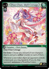 Diao Chan, Idyll Corsage (006) - Abyssal Heaven Foil - The Grand Archivist