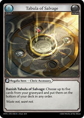 Tabula of Salvage (018) - Abyssal Heaven Foil - The Grand Archivist