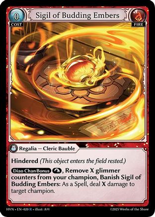 Sigil of Budding Embers (020) - Abyssal Heaven - The Grand Archivist