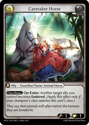 Caretaker Horse (036) - Abyssal Heaven - The Grand Archivist