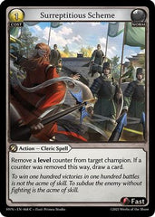 Surreptitious Scheme (068) - Abyssal Heaven Foil - The Grand Archivist