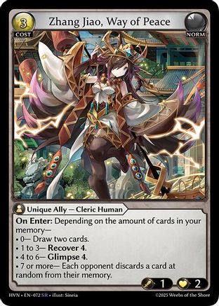 Zhang Jiao, Way of Peace (072) - Abyssal Heaven - The Grand Archivist