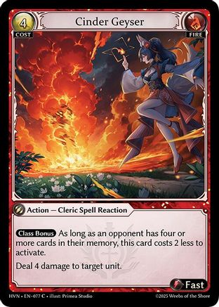 Cinder Geyser (077) - Abyssal Heaven - The Grand Archivist