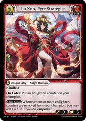 Lu Xun, Pyre Strategist (093) - Abyssal Heaven Foil