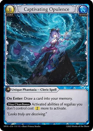 Captivating Opulence (111) - Abyssal Heaven Foil - The Grand Archivist