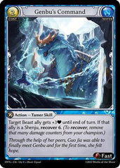 Genbu's Command (126) - Abyssal Heaven - The Grand Archivist