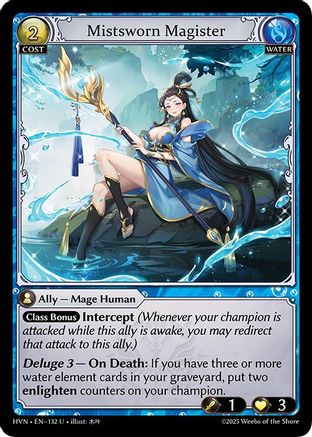 Mistsworn Magister (132) - Abyssal Heaven - The Grand Archivist