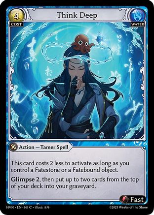 Think Deep (141) - Abyssal Heaven Foil - The Grand Archivist