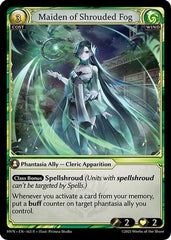 Maiden of Shrouded Fog (163) - Abyssal Heaven Foil - The Grand Archivist