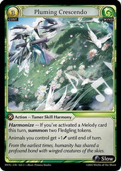 Pluming Crescendo (165) - Abyssal Heaven Foil - The Grand Archivist