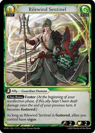 Rilewind Sentinel (171) - Abyssal Heaven Foil - The Grand Archivist