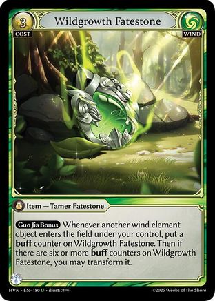 Wildgrowth Fatestone // Elder Mandrill (180) - Abyssal Heaven - The Grand Archivist