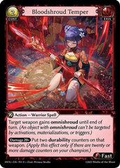 Bloodshroud Temper (191) - Abyssal Heaven Foil - The Grand Archivist