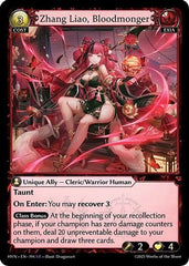 Zhang Liao, Bloodmonger (194) - Abyssal Heaven Foil - The Grand Archivist