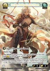Lu Bu, Indomitable Titan (CUR) (208) - Abyssal Heaven Foil - The Grand Archivist