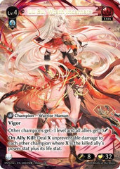 Lu Bu, Wrath Incarnate (CUR) (208) - Abyssal Heaven Foil - The Grand Archivist