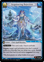 Acquiescing Rejection (030) - Promotional Cards Foil