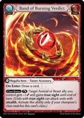 Band of Burning Verdict (032) - Promotional Cards Foil
