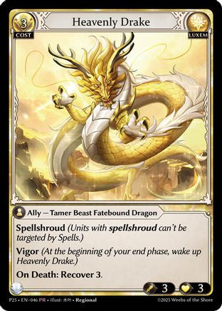 Heavenly Drake (046) - Promotional Cards - The Grand Archivist