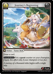 Journey's Beginning (057) - Promotional Cards - The Grand Archivist