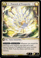 Peacock of Prosperity (062) - Promotional Cards