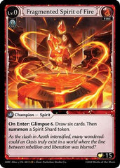 Fragmented Spirit of Fire (1) - Mercurial Heart Alter Edition Foil - The Grand Archivist