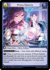 Prima Materia (165) - Mercurial Heart Alter Edition - The Grand Archivist