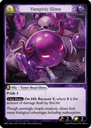 Vampiric Slime (191) - Mercurial Heart Alter Edition Foil - The Grand Archivist